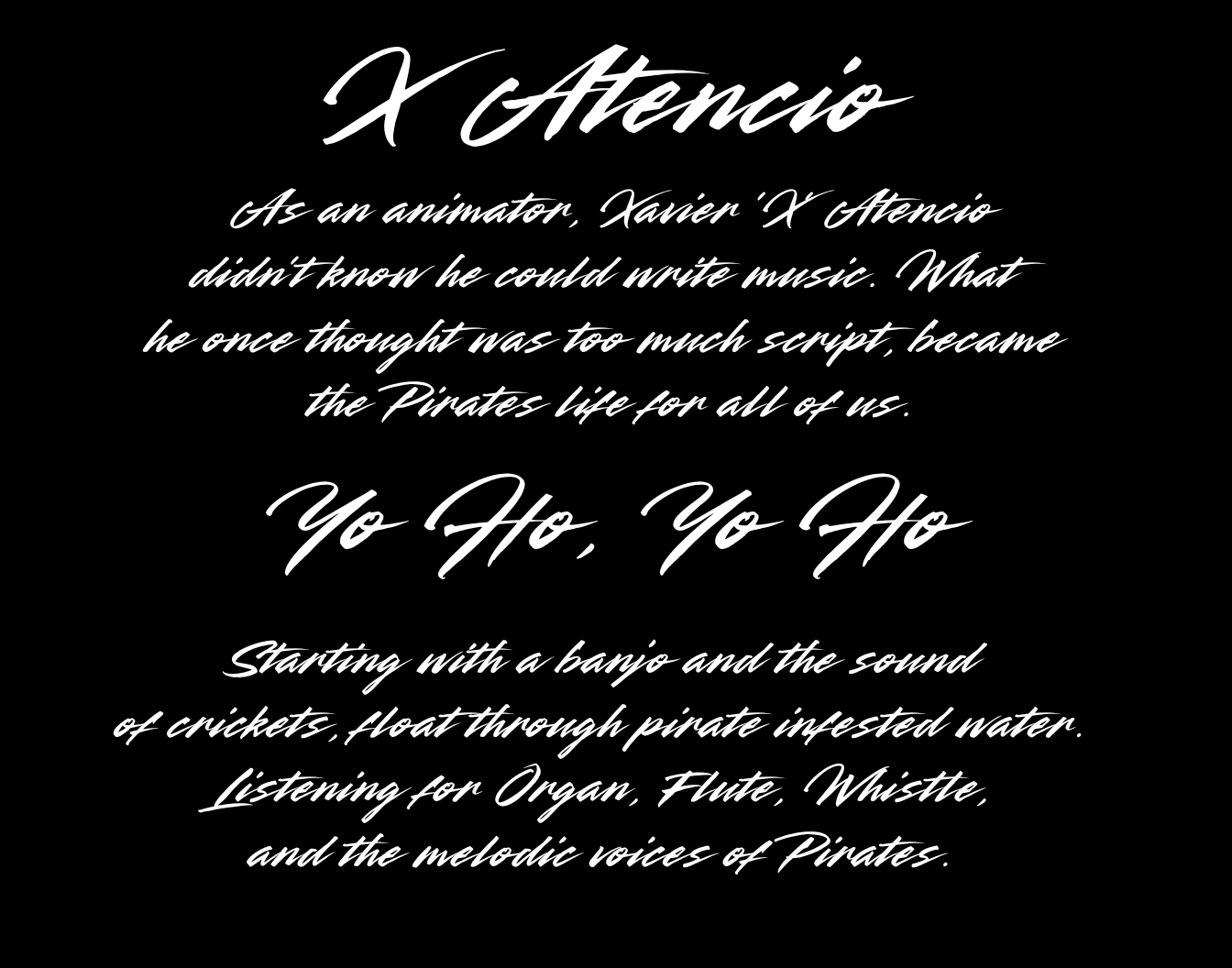 Imagineers - X Atencio