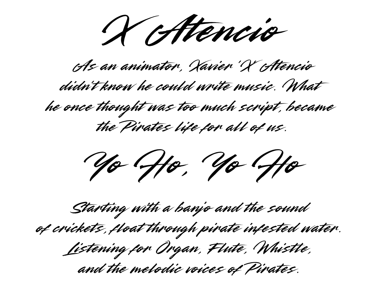 Imagineers - X Atencio